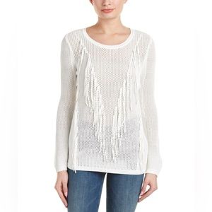 Sandro fringe tassel sweater